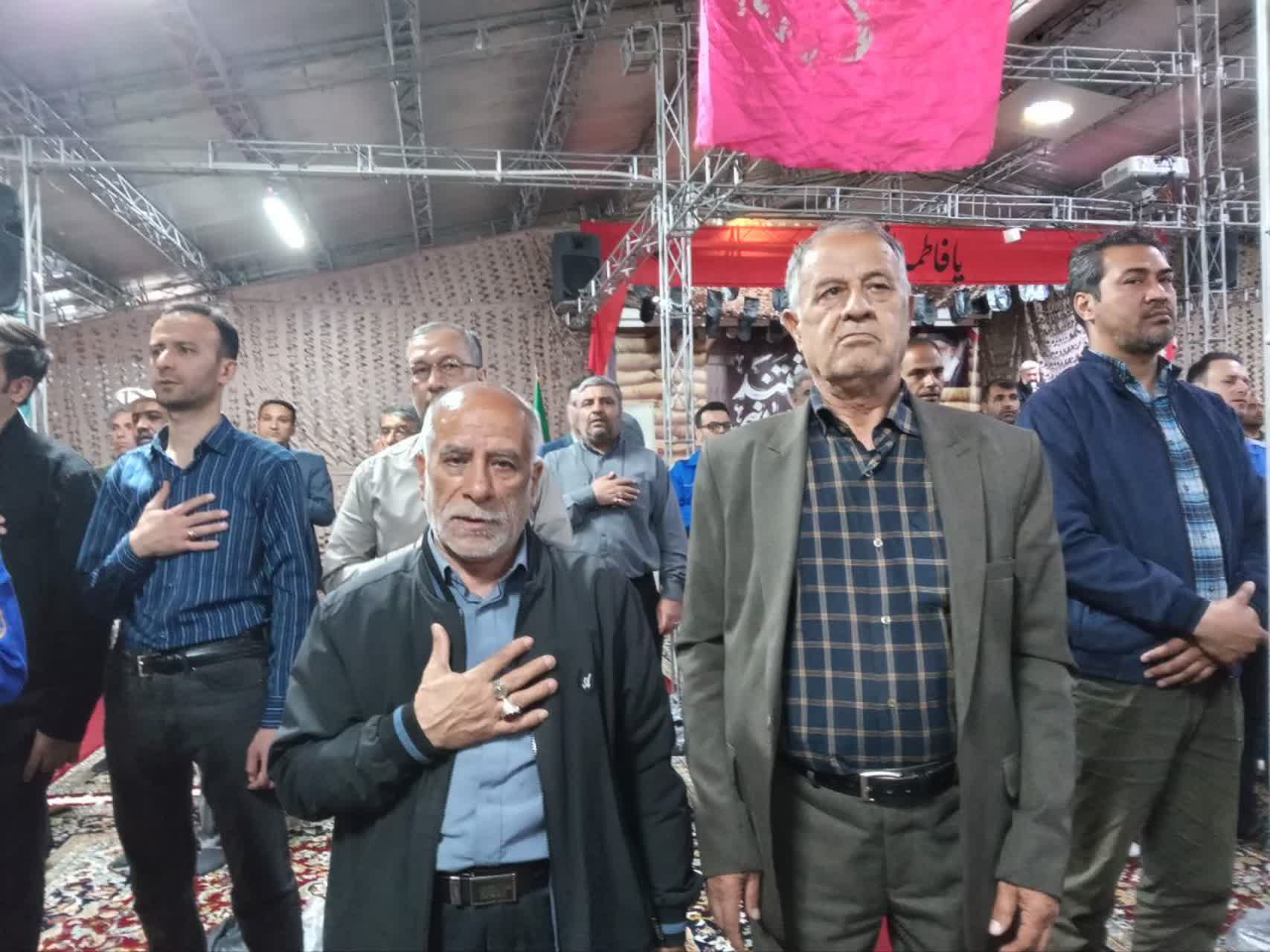 حضورعلی اصغر رضائی درمراسم بزرگداشت شهدای کارگراستان خراسان رضوی