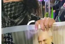 واکنش ظریف به دختری که عکس او را در تجمع شبانه آتش زد: دخترم! در خیابان بمان و بیاد رهبر شهید سرود ایران بخوان