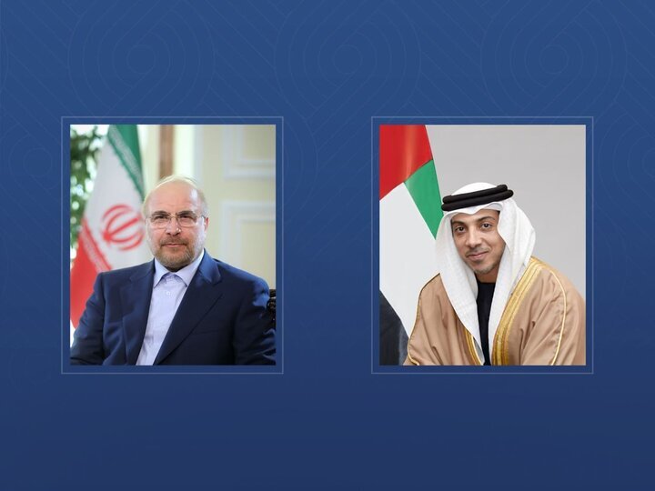 اولین تماس معاون رئیس امارات با قالیباف پس از جنگ ۴۰ روزه