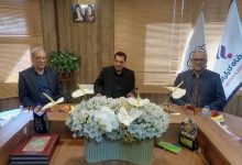 ديدار مدير عامل آتيه سازان حافظ با رئيس و دبير كانون عالي بازنشستگان تامين اجتماعي