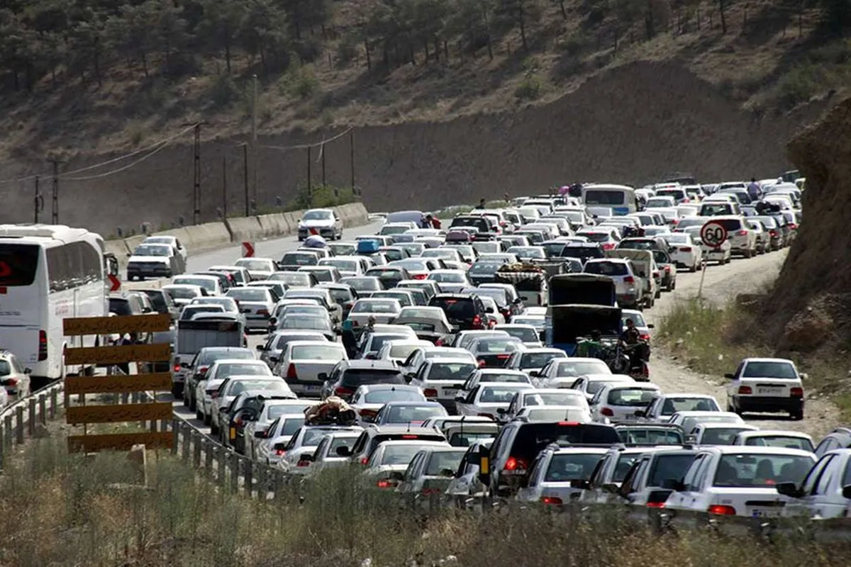 ترافیک سنگین در جاده‌های شمال؛ اعمال محدودیت در کندوان