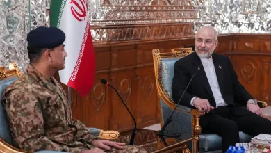 قالیباف در دیدار با فرمانده ارتش پاکستان: ایران برای برقراری صلح و امنیت کامل در منطقه مصمم است