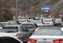 وضعیت راه‌های شمال؛ ترافیک سنگین در چالوس و تردد روان در سوادکوه