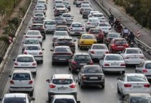ترافیک سنگین در خروجی‌های تهران همزمان با عید قربان