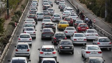 ترافیک سنگین در خروجی‌های تهران همزمان با عید قربان