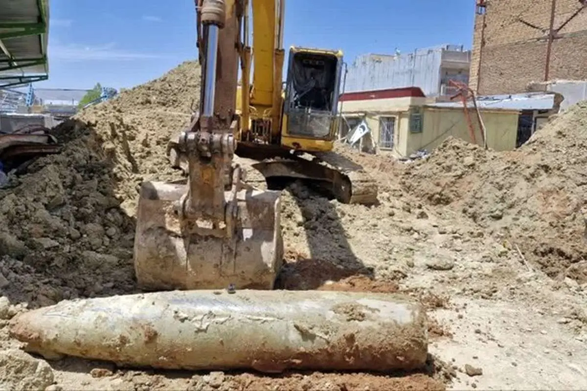 خنثیسازی بمب یکتنی در شهرستان دلفان لرستان