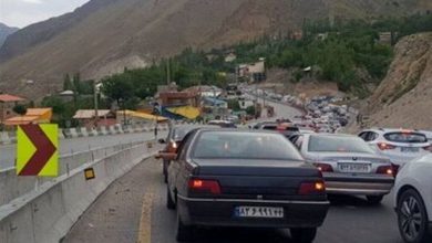 جاده چالوس و آزادراه تهران- شمال از ساعت ۱۶ یکطرفه می‌شود