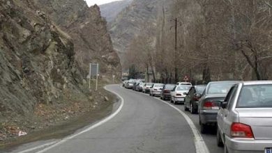 وضعیت ترافیکی جاده‌های منتهی به تهران