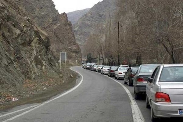 وضعیت ترافیکی جاده‌های منتهی به تهران