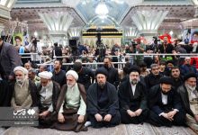 عکسی از نوه‌های امام خمینی در کنار رئیس قوه قضائیه/ محسن رضایی با لباس نظامی آمد+ تصاویر