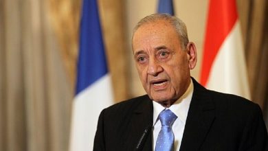 رئیس پارلمان لبنان از ایران تشکر کرد