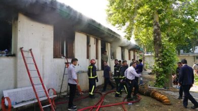 آتش‌سوزی در انبار دارویی یک بیمارستان/ جزئیات