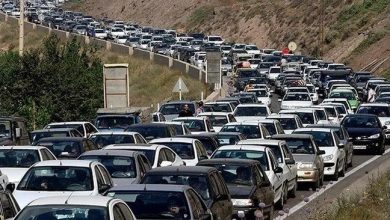 پلیس راه: ترافیک سنگین در محورهای شمالی و آزادراه‌های منتهی به تهران/ محدودیت تردد در جاده چالوس