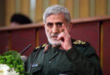 سردار قاآنی: وقتی گفتیم حزب الله مرصاد دارد توجه نکردید گرفتار شدید؛ غزه هم طوفان دارد اگر به خواست سیاسیونتان حرکت کنید گرفتار طوفان می‌شوید