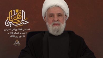 شیخ نعیم قاسم: اسرائیل راهی جز عقب‌نشینی از خاک لبنان ندارد