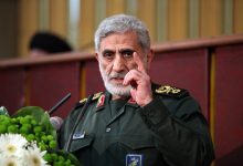 هشدار شدید اللحن سردار قاآنی خطاب به صهیونیست‌ها
