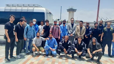 ۲۲ خدمه ایرانی نفتکش توقیف شده توسط آمریکا، در کراچی تحویل سرکنسولگری ایران شدند