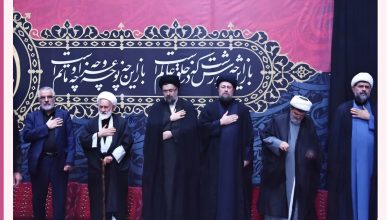برگزاری مراسم عزاداری سالار شهیدان در حرم مطهر امام خمینی(س) با حضور یادگار امام