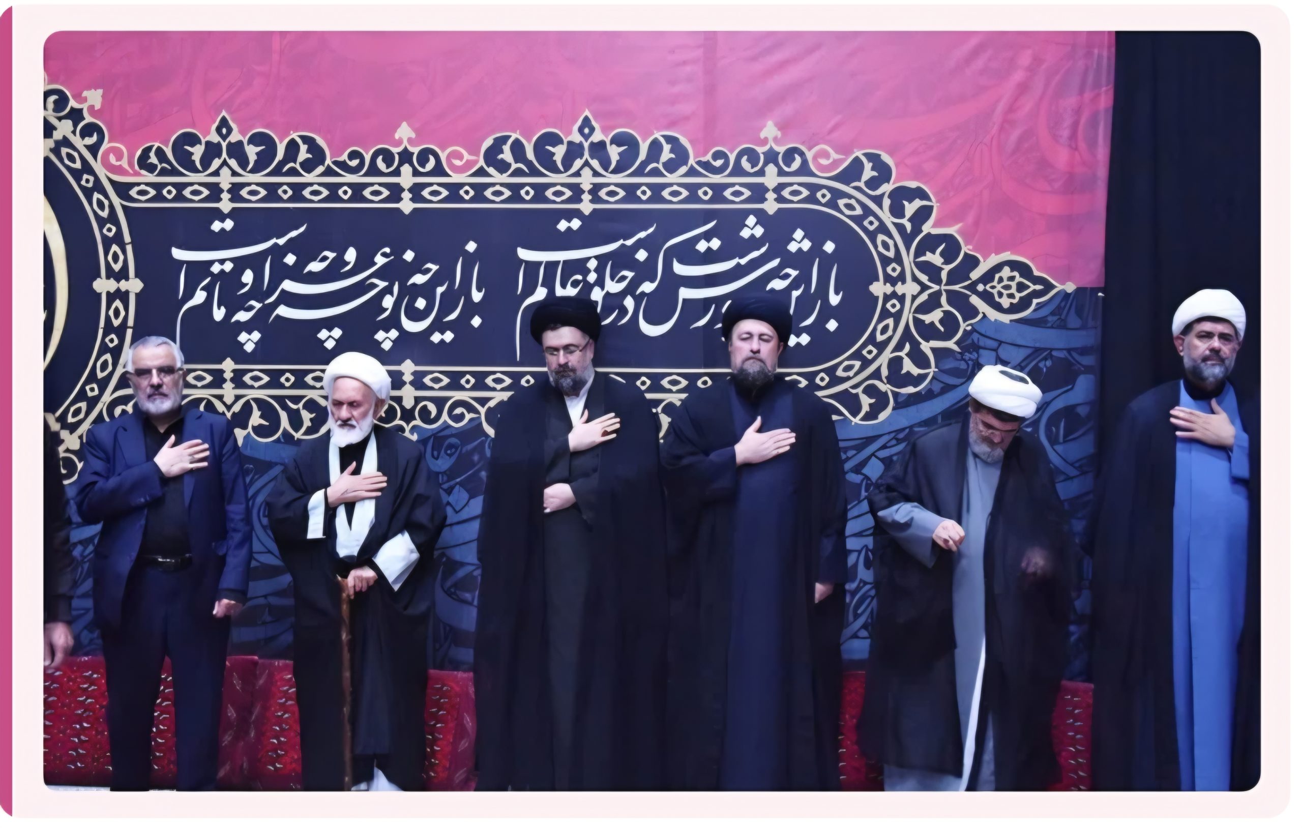 برگزاری مراسم عزاداری سالار شهیدان در حرم مطهر امام خمینی(س) با حضور یادگار امام