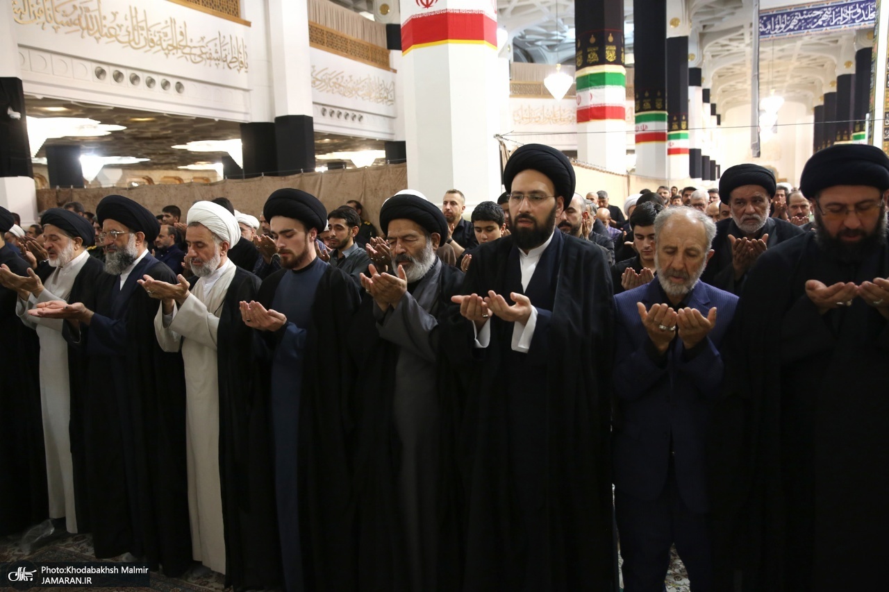 تصاويرمراسم بزرگداشت رهبر شهید انقلاب در قم