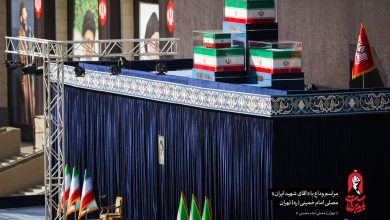 رسمی مراسم وداع با رهبر شهید/ پیکر رهبر شهید و ۴ تن از اعضای ‌خانواده میزبان مردم عزادار
