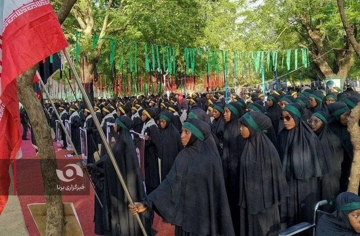 برگزاری تشییع نمادین رهبر انقلاب در نیجریه+ تصاویر