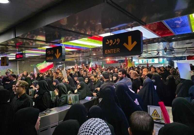 ثبت بیش از ۷ میلیون سفر با مترو تهران تا صبح امروز