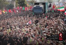 تصاویری جدید از مراسم تشییع پیکر رهبر شهید انقلاب