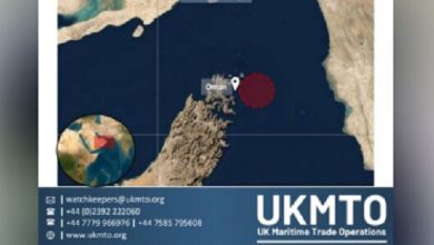 وقوع حادثه دریایی در شرق عمان