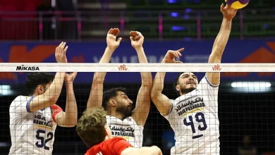 پیروزی تیم ملی والیبال ایران مقابل آلمان؛ ایران ۳-آلمان ۲