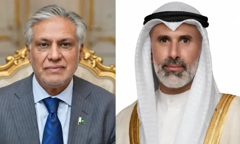 گفتگوی تلفنی وزرای خارجه پاکستان و کویت درباره تحولات منطقه / محمد اسحاق دار بر اهمیت پایبندی به تعهدات آتشبس در چارچوب تفاهمنامه اسلامآباد و پرهیز از هرگونه اقدامی که میتواند باعث تشدید بیشتر تنشها شود، تأکید کرد