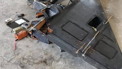 انهدام یک فروند پهپاد «لوکاس» توسط نیروی دریایی ارتش در جنوب کشور انهدام یک فروند پهپاد «لوکاس» توسط نیروی دریایی ارتش در جنوب کشور