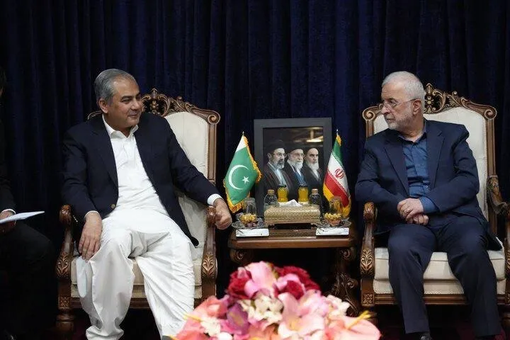 دیدار وزرای کشور ایران و پاکستان/ محسن نقوی: نگاه ما به این سفر مهم شما به اسلامآباد، به عنوان یک خبر خوش برای منطقه است/ تهران و اسلامآباد در کنار یکدیگر برای برقراری صلح در منطقه تلاش میکنند