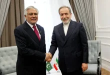 دیدار عراقچی و وزیرخارجه پاکستان در قرقیزستان
