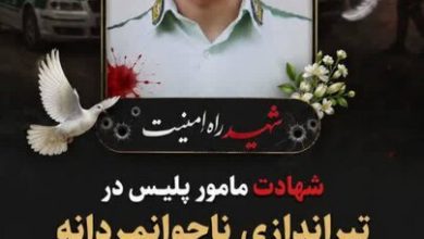 شهادت مامور پلیس در تیراندازی ناجوانمردانه قاچاقچیان سلاح در شادگان