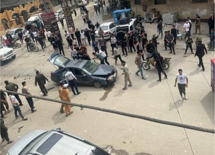 انفجار در نزدیکی ساختمان دادگستری سوریه در دمشق