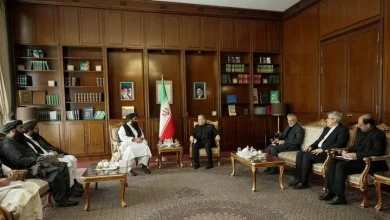 دیدار وزیر خارجه طالبان با عراقچی