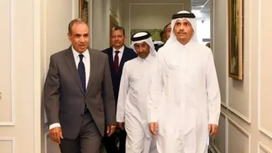 دوحه: در تماس تلفنی وزای خارجه قطر و مصر دو طرف بر لزوم اجرای آنچه در یادداشت تفاهم بین واشنگتن و تهران توافق شده، تأکید کردند / تاکید وزیر خارجه قطر بر ضرورت تضمین آزادی کشتیرانی در تنگه هرمز به منظور حفظ امنیت منطقه