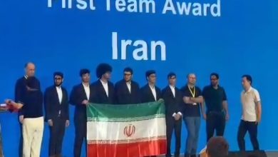 کسب مقام اول مسابقات بینالمللی ریاضی چین توسط تیم ملی المپیاد ایران