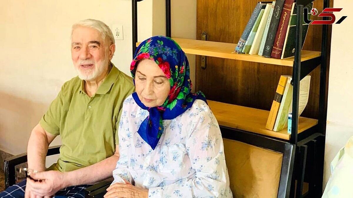وضعیت میرحسین موسوی و زهرا رهنورد بعد از جنگ/ خانه‌ شخصی آنها در بن‌بست اختر در جریان بمباران آسیب دیده/ مجوزی برای حضور در خانه صادر نشده است