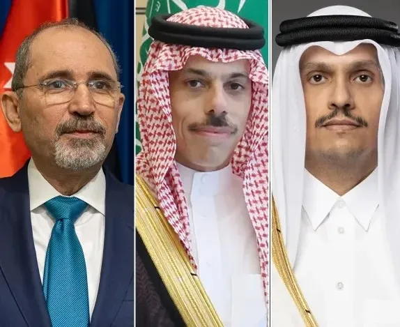 الحدث: گفتگوی وزرای خارجه عربستان، اردن و قطر درباره تلاشها برای یکپارچهسازی مواضع با هدف کاهش تنش