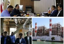 بازدیدمسئولان تأمین اجتماعی شرق تهران بزرگ از نیروگاه برق بعثت