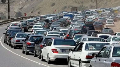 ممنوعیت تردد در محور چالوس و ترافیک نیمه‌سنگین در جاده‌های کشور