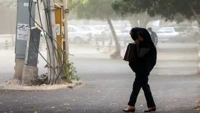 وزش باد شدید در نیمه غربی و جنوبی تهران