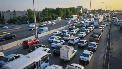 کندوان دوطرفه شد؛ ترافیک نیمه سنگین خودرویی در هراز