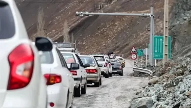 ترافیک سنگین در محورهای شمالی منتهی به تهران / ممنوعیت تردد در مسیر جنوب به شمال جاده چالوس