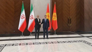 دیدار و گفت‌وگوی پزشکیان و رئیس‌جمهور قرقیزستان