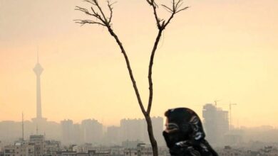 هوای تهران آلوده شد