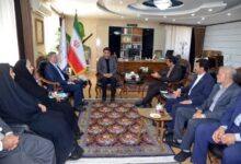  دیدار هیأت‌مدیره کانون عالی انجمن‌های صنفی کارگران ایران با استاندار کردستان