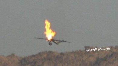 ارتش یمن: یک فروند هواپیمای جاسوسی سعودی را سرنگون کردیم